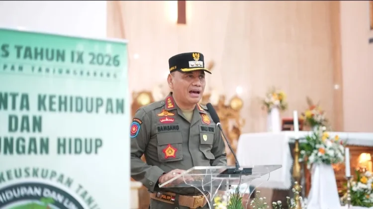 Wali Kota Metro Ajak Umat Jaga Harmoni Paskah