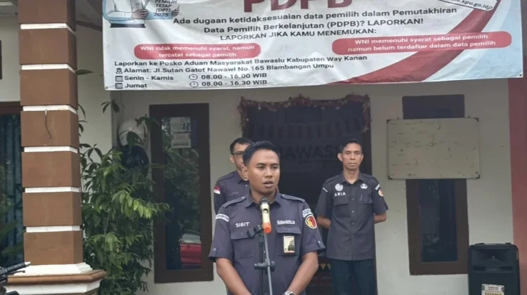 Bawaslu Way Kanan Tekankan Pentingnya Soliditas dan Integritas Pegawai