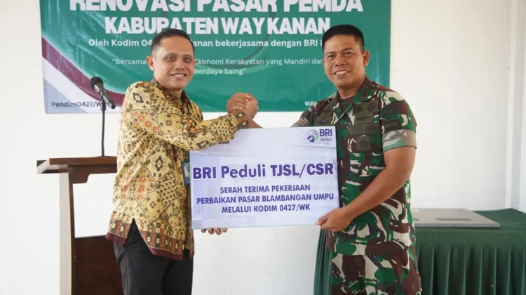 Renovasi Pasar Pemda Way Kanan, Dorong Peningkatan Ekonomi