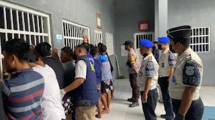 Lapas Way Kanan Razia Blok Hunian, Libatkan Polisi dan BNN