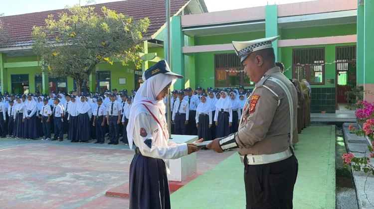 Police Goes to School, Satlantas Edukasi Siswa Way Kanan
