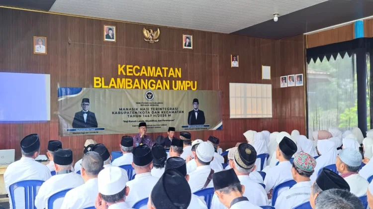 Jemaah Haji Way Kanan Masuk Kloter CKG 18, Berangkat 6 Mei