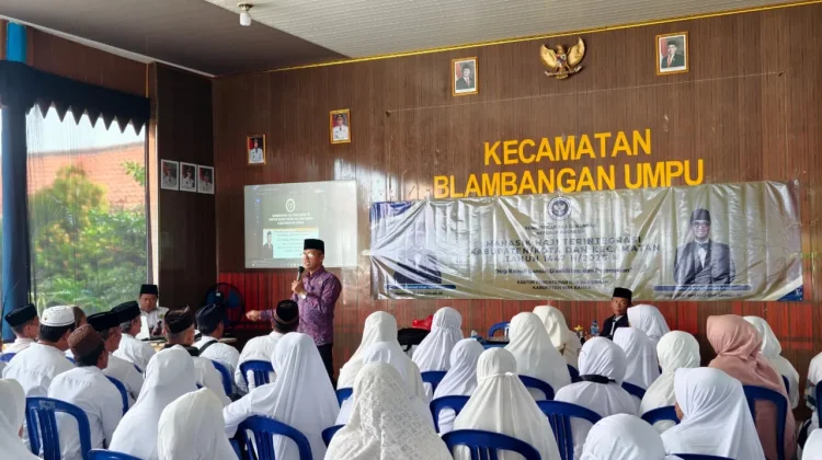 Kepala Kemenhaj Way Kanan Ajak Warga Doakan Kelancaran Haji 2026