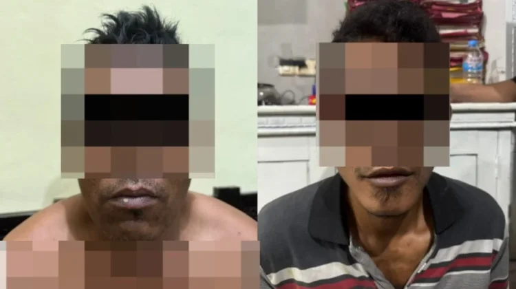 Polres Way Kanan Tangkap Pencuri Rel Kereta Api