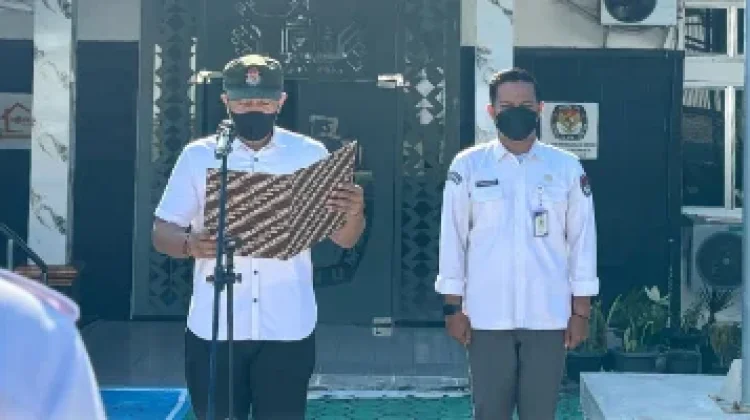 KPU Way Kanan Perkuat Disiplin dan Integritas Pegawai