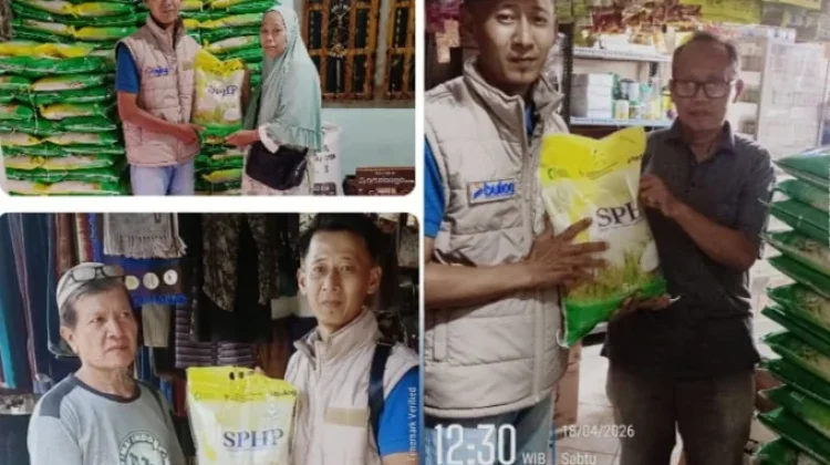 Bulog Lampung Utara Salurkan Beras SPHP di Way Kanan