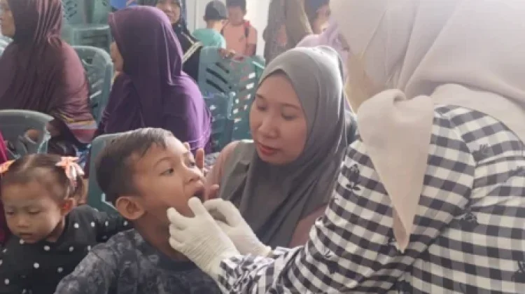 Puskesmas Way Tuba Gelar Penyuluhan UKGM di Ramsai