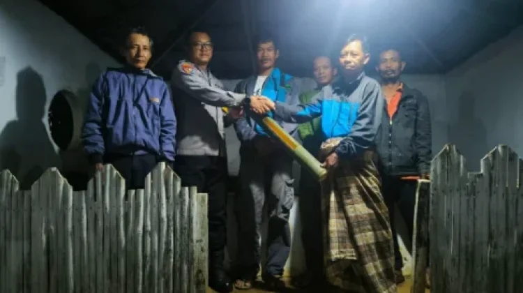 Polsek Umpu Semenguk Cek Pos Ronda, Sosialisasi 110