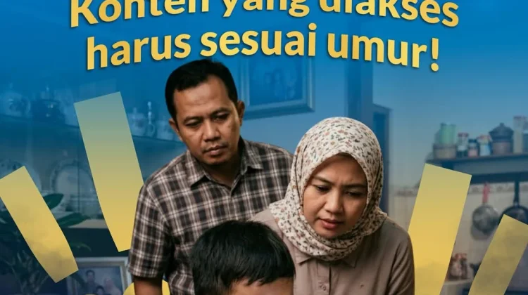 Konten yang Diakses Harus Sesuai Umur
