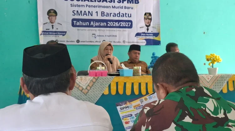 SMAN 1 Baradatu Sosialisasikan Penerimaan Murid Baru 2026