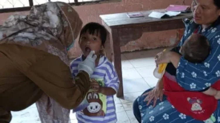 Puskesmas Way Tuba Gelar Penyuluhan UKGM di Wau Mencar