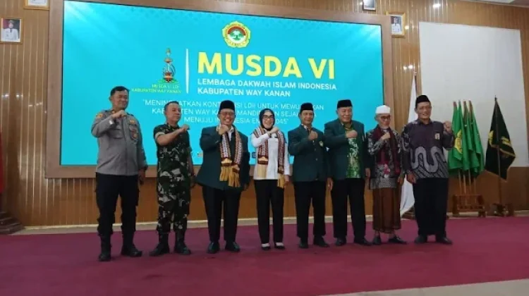 Buka Musda VI LDII Way Kanan, Dorong Penguatan Peran Organisasi