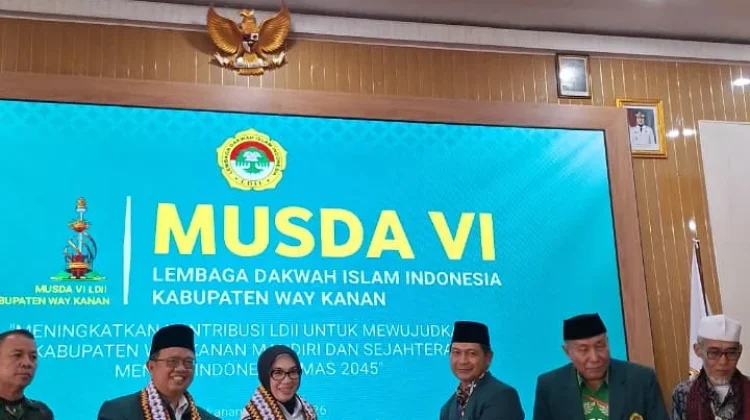 Ketua DPW LDII Lampung Hadiri Musda VI LDII Way Kanan
