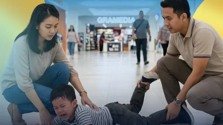 Cara Tenang Hadapi Anak saat Sedang Tantrum