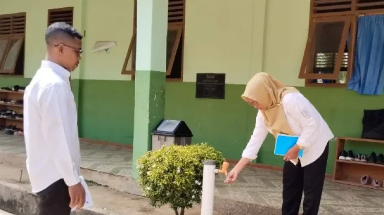Puskesmas Way Tuba Inspeksi Kesehatan Lingkungan SD IT Lukman