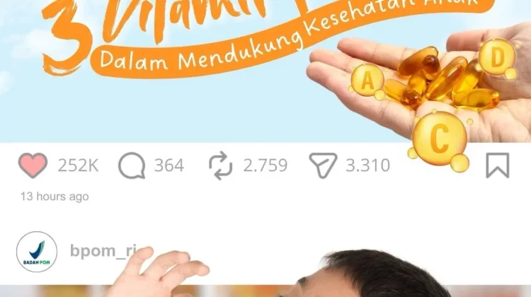 3 Vitamin Utama untuk Dukung Tumbuh Kembang Optimal Anak
