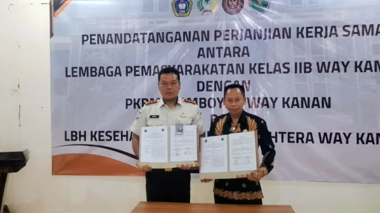 LBH-KIS Gandeng Lapas Way Kanan Beri Bantuan Hukum Gratis