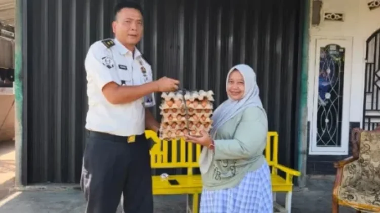 Lapas Way Kanan Salurkan Hasil Tani dan Ternak ke UMKM Sekitar