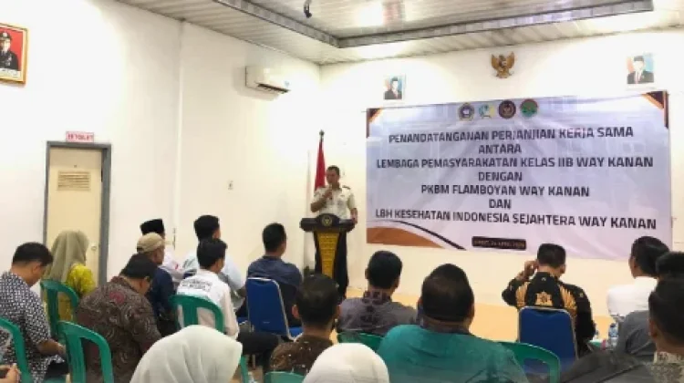 Lapas Way Kanan Gandeng PKBM dan LBH Tingkatkan SDM WBP