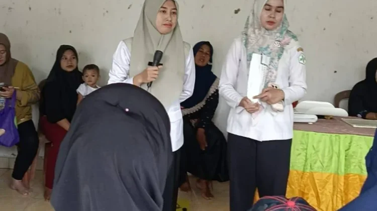 Warga Way Pisang Antusias Cegah Stunting