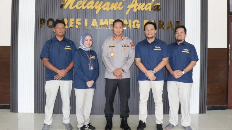 Perkuat Pengawasan Pangan, Bulog Lampung Utara Gandeng Polres Lampung Barat
