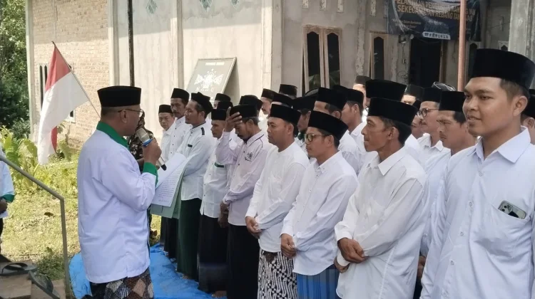 PCNU Way Kanan Lantik 10 Ranting NU di Rebang Tangkas