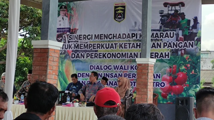 Walikota Metro Dorong Pertanian Jadi Penggerak Ekonomi Rakyat