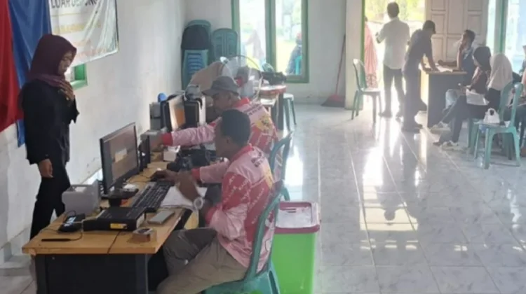 Disdukcapil Way Kanan Jemput Bola Layanan Adminduk di Kampung Bhakti Negara
