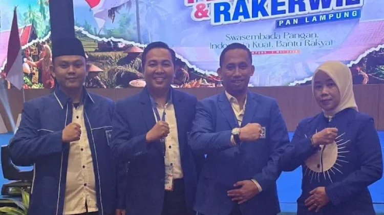Rakerwil PAN Lampung, Way Kanan Siap Perkuat Mesin Partai