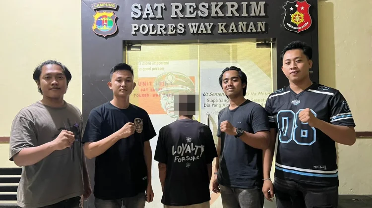 Polisi Amankan Lansia Pelaku Dugaan Asusila Anak di Way Kanan