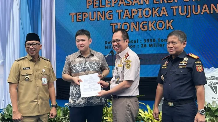 Badan Karantina Indonesia Dorong Ekspor Tapioka Lampung