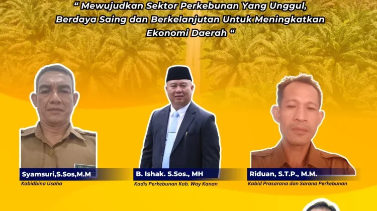 Sektor Perkebunan Jadi Pilar Ekonomi Daerah