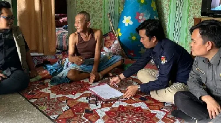 KPU Way Kanan Gelar Coktas di Kasui dan Rebang Tangkas