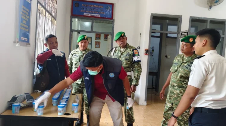 TNI-Polri dan BNN Razia Gabungan di Lapas Way Kanan