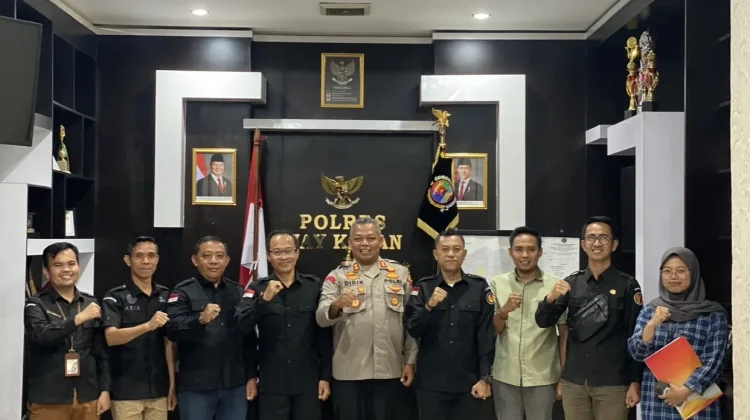 Bawaslu dan Polres Way Kanan Perkuat Konsolidasi Demokrasi