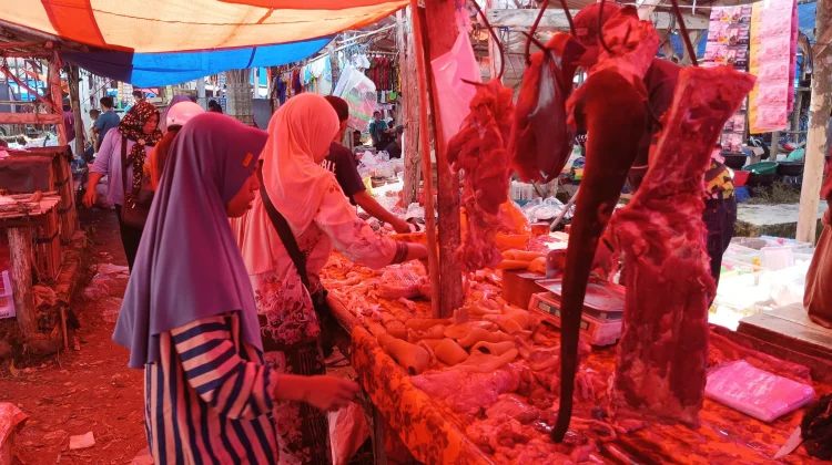 Penjualan Daging Sapi di Pasar Tradisional Mulai Meningkat