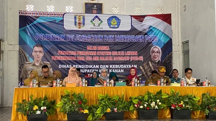 Bunda PAUD Way Kanan Kukuhkan Pengurus Tiga Kecamatan