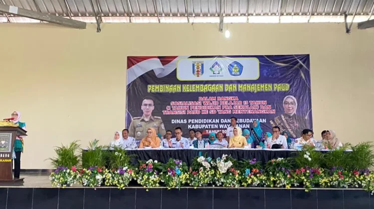 Pemkab Way Kanan Perkuat Layanan PAUD Menuju Generasi Emas