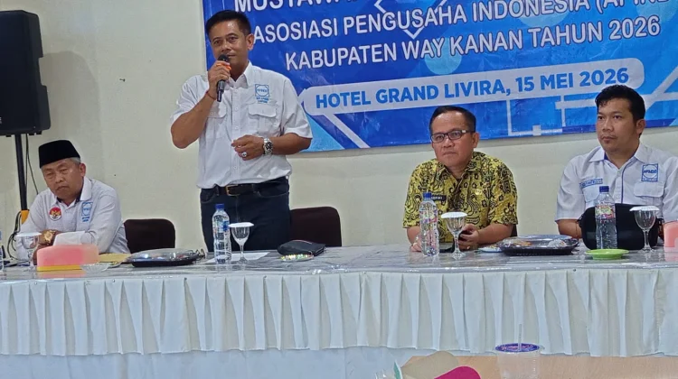 I Gede Budi Artana Pimpin APINDO Way Kanan