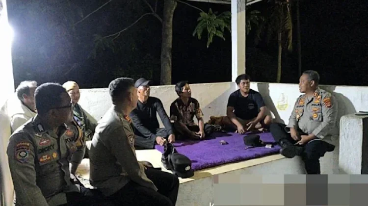 Kapolres Way Kanan Ajak Warga Aktif Jaga Keamanan Lingkungan