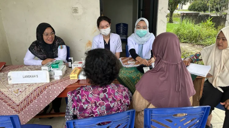 Puskesmas Way Tuba Gelar Posyandu ILP di Kampung Ramsai