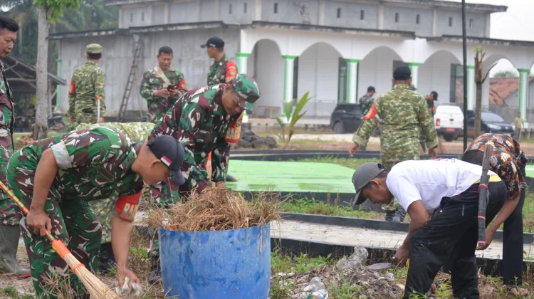 Kodim Way Kanan Gelar Gerakan Indonesia Asri