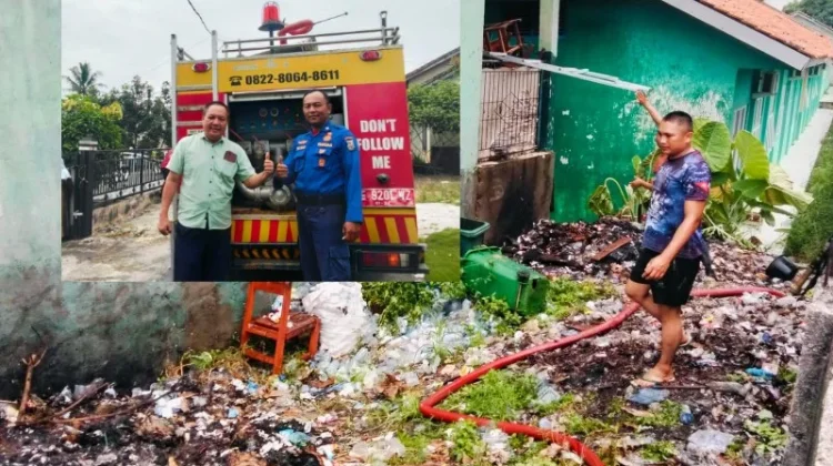 SMPN 1 Baradatu Nyaris Ludes Dilalap Api