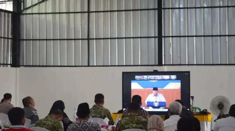 Presiden Resmikan 1.061 Koperasi Merah Putih, Way Kanan Ikuti Secara Virtual