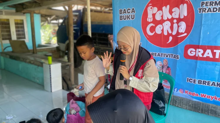Kampung Dongeng Way Kanan Jadi Wisata Imajinasi Edukatif Anak