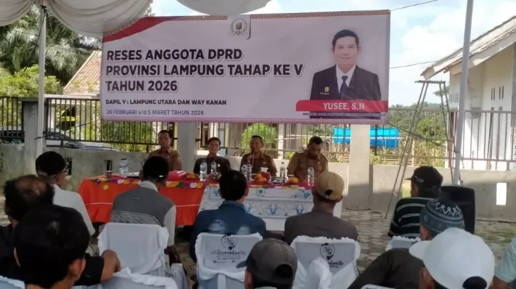 Anggota DPRD Lampung Serap Aspirasi Warga Gunung Labuhan