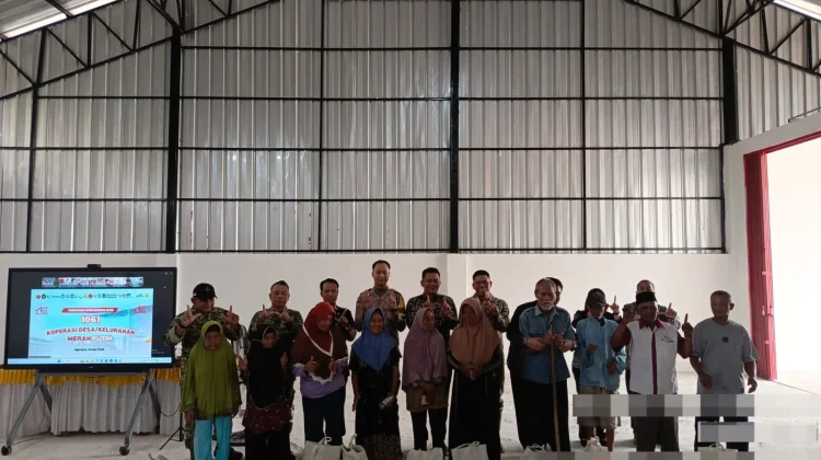 Polri Dukung Launching Koperasi Merah Putih di Way Kanan