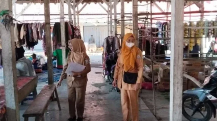 Puskesmas Way Tuba Lakukan IKL TFU di Pasar Kampung