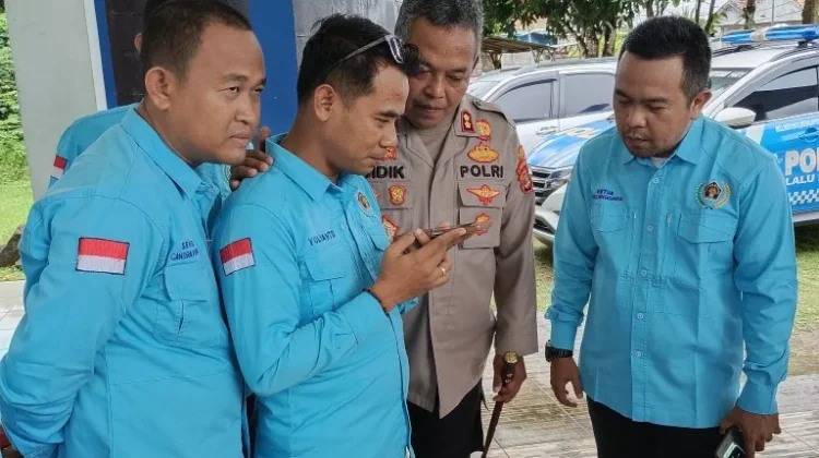 Polres Way Kanan Uji Cepat Respons Call Center 110
