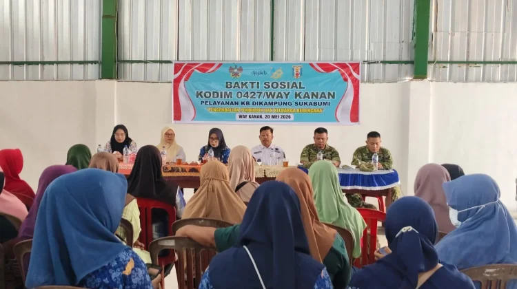 Puluhan Warga Ikuti Pelayanan KB Gratis di Buay Bahuga